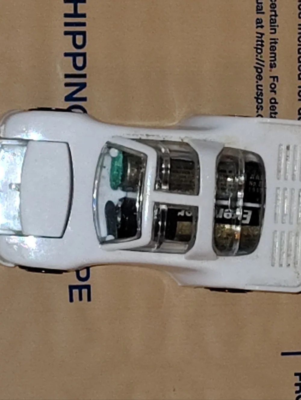 Vintage Eveready T-top Sports Car Number 11 Key Chain Flashlight - Picture 3 of 6